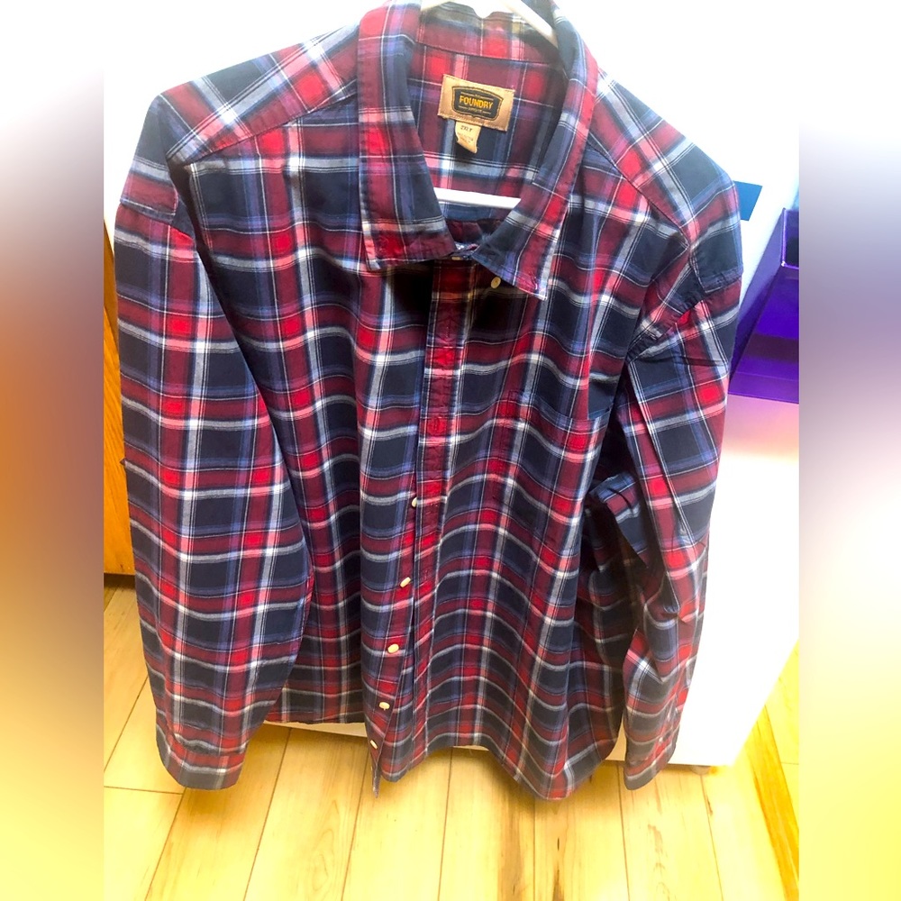 Foundry, Dockers and Canyon Guide outfitters 2X men’s longsleeve shirts